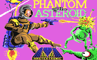 Phantom of the Asteroid Title Screen